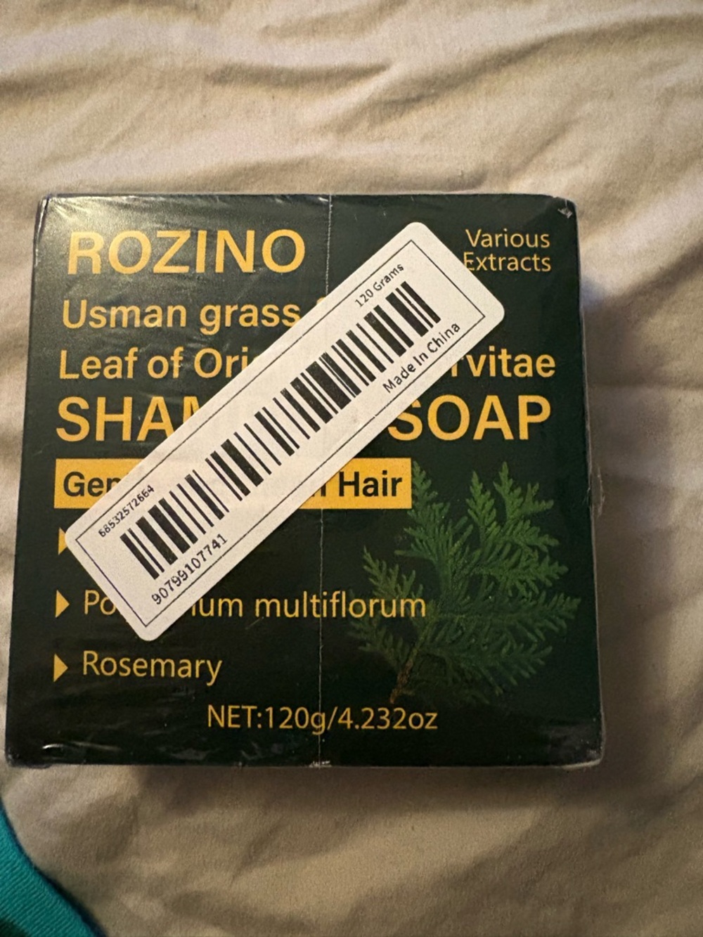 Shampoo Soap With Usman Grass & Leaf Of Oriental Arborvitae